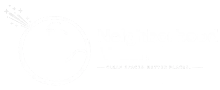 Neighborhood Wash Logo White