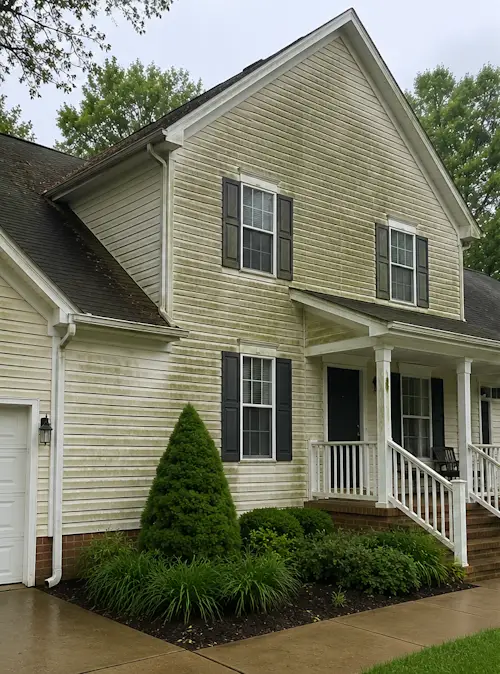 Before House Washing